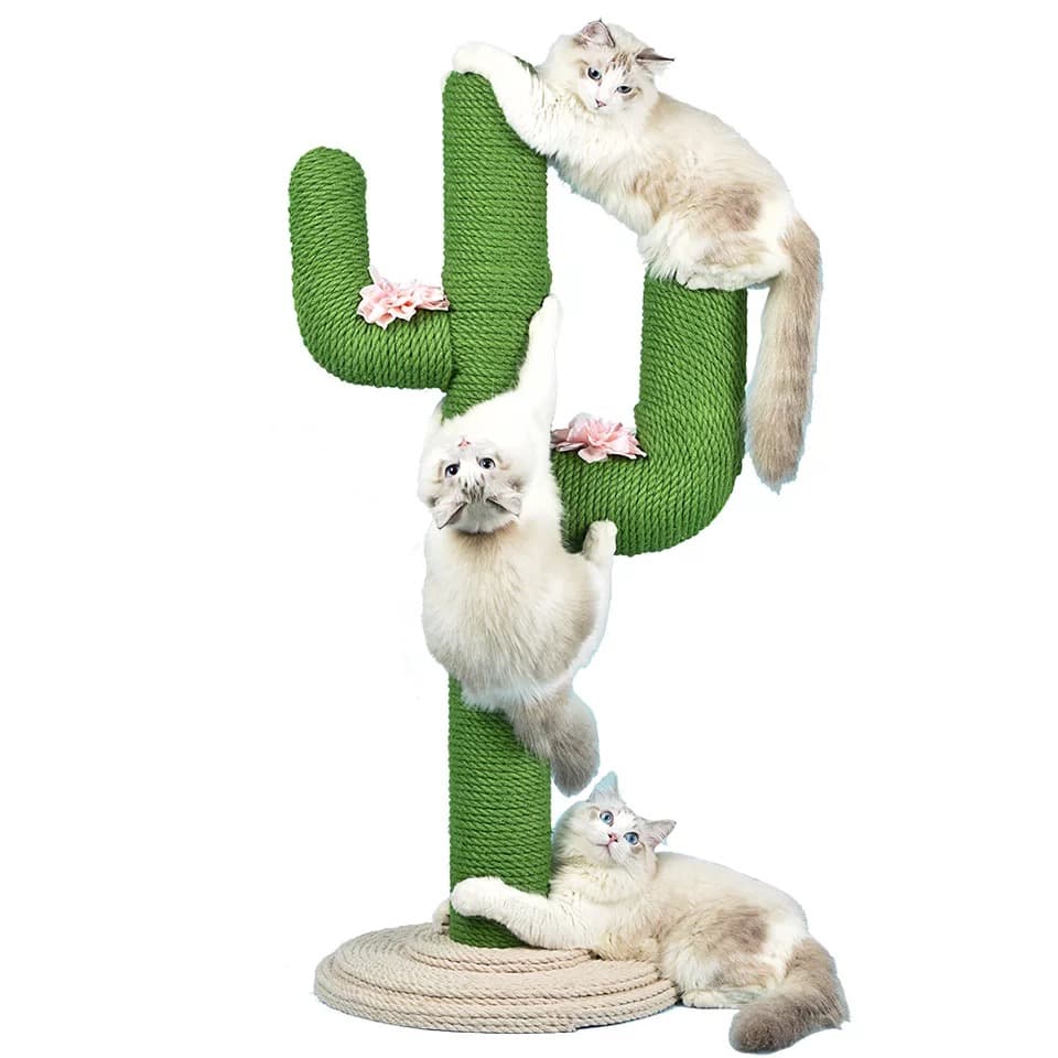 Cactus Cat Scratching Post — Stylish & Durable